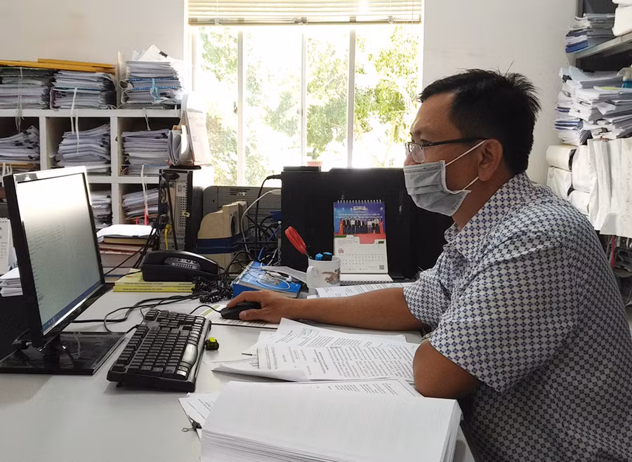  Thông qua việc đẩy mạnh ứng dụng CNTT trong hoạt động chuyên môn đã góp phần nâng cao hiệu quả công tác quản lý tài chính ngân sách các cấp. Ảnh: Hải Bình