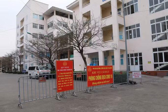 Một khu cách ly tập trung để phòng chống Covid-19