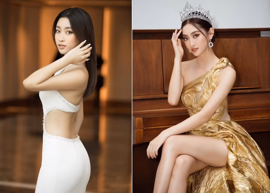 Hai người đẹp Việt Nam khiến người hâm mộ tự hào khi xuất hiện trong clip giới thiệu 'Miss World 2021'. ẢNH: BTC