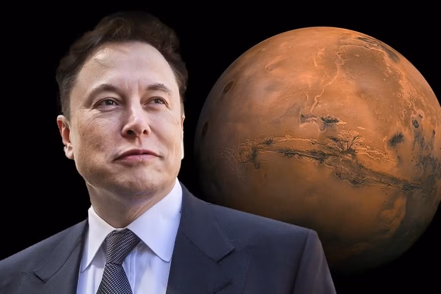Tỉ phú Elon Musk tham vọng chinh phục sao Hỏa. Ảnh: SpaceX