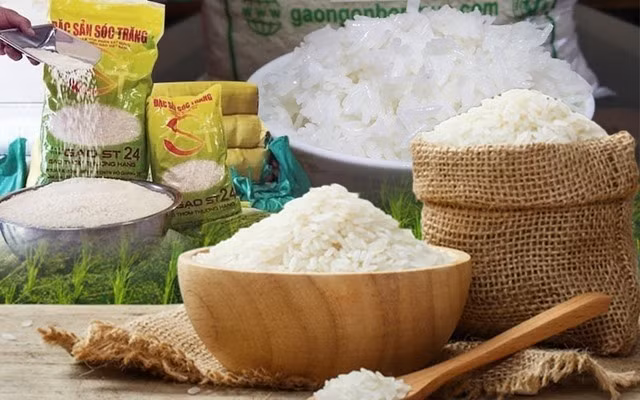 Gạo ST25. Ảnh: Văn Phòng
