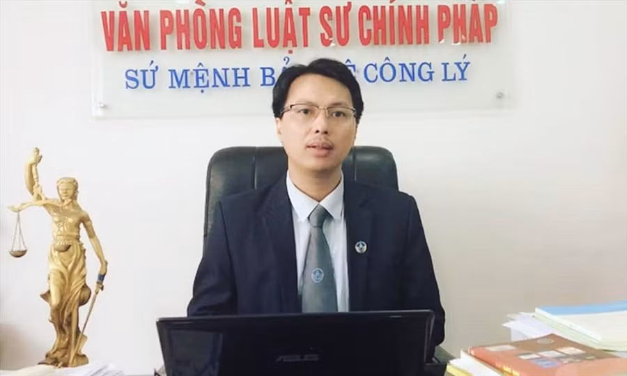  LS Đặng Văn Cường - Trưởng Văn phòng Luật sư Chính pháp, Đoàn Luật sư TP.Hà Nội. Ảnh TV