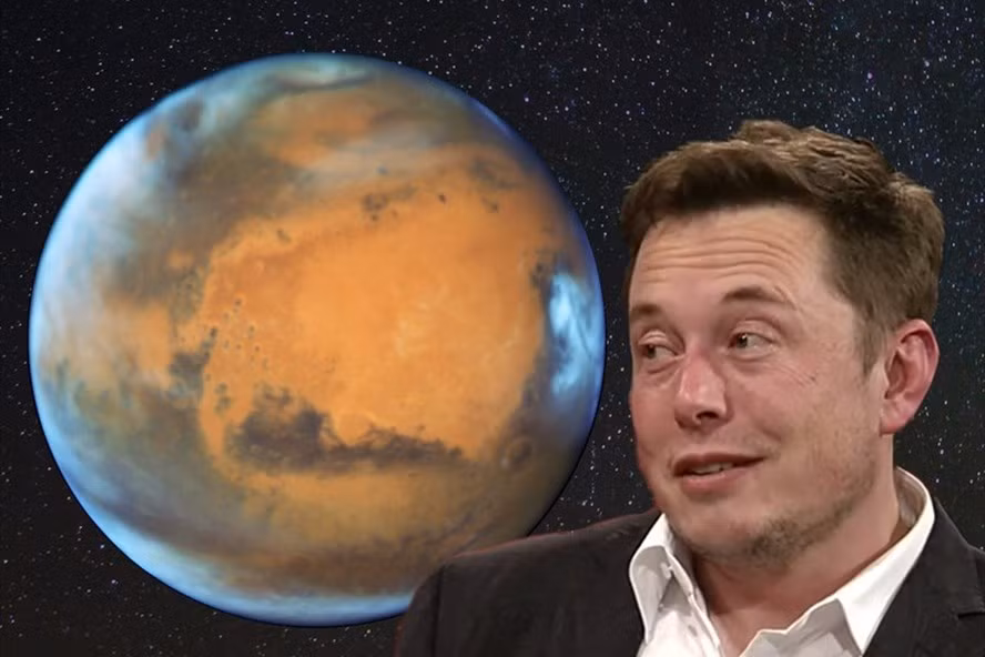 Elon Musk tham vọng xây dựng thành phố trên sao Hỏa. Ảnh: SpaceX