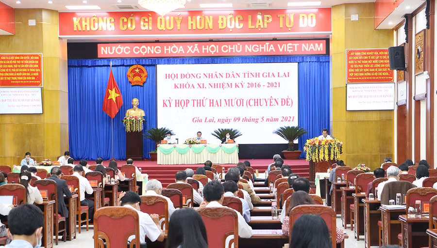 Quang cảnh kỳ họp. Ảnh: Quang Tấn