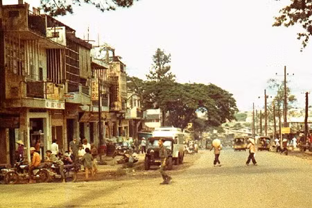Thị xã Pleiku trước năm 1975. Ảnh: Tư liệu