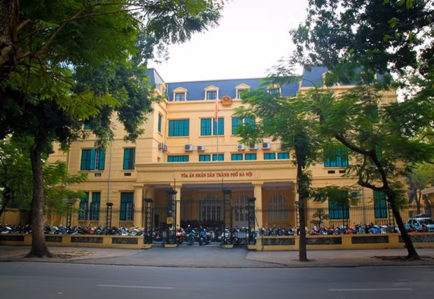 Trụ sở Tòa án Nhân dân Thành phố Hà Nội. (Nguồn: hanoi.gov.vn)
