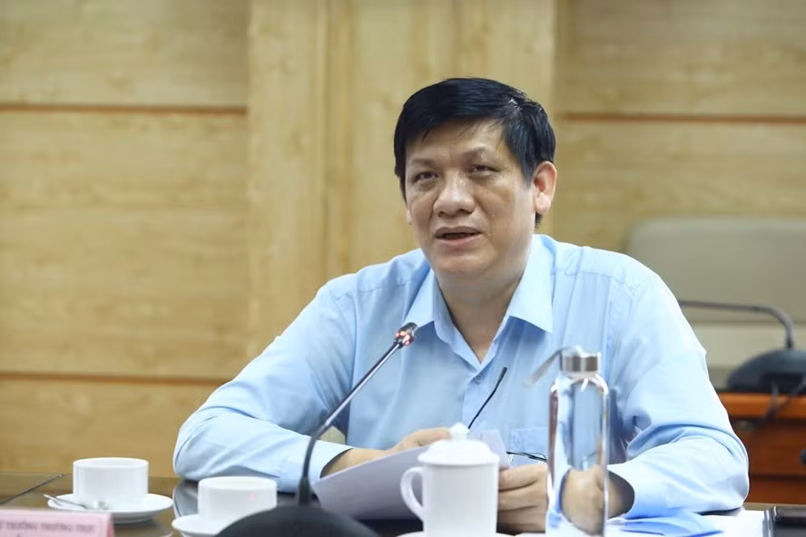 Ông Nguyễn Thanh Long được bổ nhiệm giữ chức quyền Bộ trưởng Bộ Y tế. Ảnh: SK