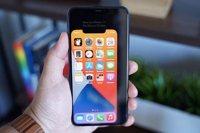 iPhone 12 5,4 inch rất nhỏ gọn so với các mẫu iPhone hiện nay ẢNH CHỤP MÀN HÌNH