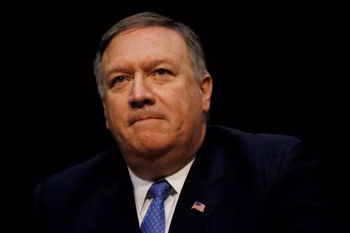 Ngoại trưởng Mike Pompeo tuyên bố không thể để Trung Quốc xem biển Đông là đế chế hàng hải của họ. Ảnh: Reuters