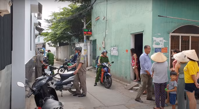 Hiện trường vụ phóng hỏa Hiện trường vụ phóng hỏa