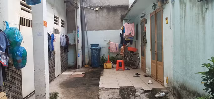 Khu nhà trọ nơi mẹ con nạn nhân sinh sống