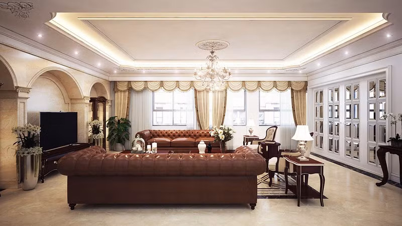 Cửa sổ rộng, xua tan cảm giác bí bách và u tối của những căn hộ truyền thống.