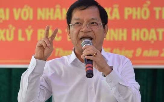 Ông Lê Viết Chữ. Ảnh: T.Trực Ông Lê Viết Chữ. Ảnh: T.Trực