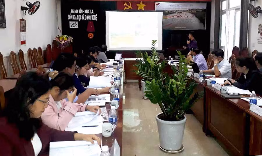  Quang cảnh buổi hội thảo. Ảnh: N.T