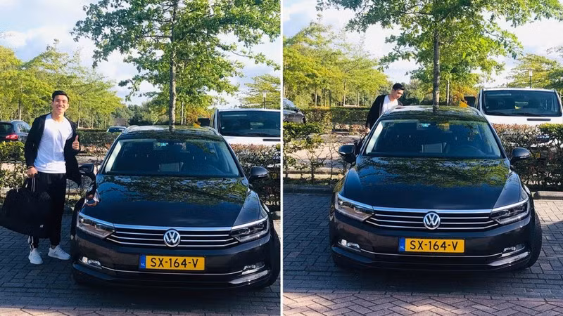 Đoàn Văn Hậu được cấp xe riêng. Đoàn Văn Hậu được cấp xe riêng.