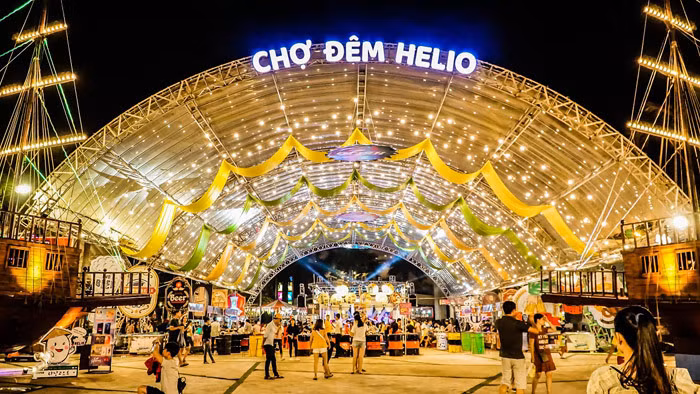 Chợ đêm mở ra nhằm thu hút khách du lịch