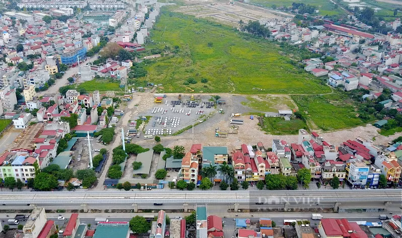 Dự án Khu nhà ở Văn La - Văn Khê do Sông Đà Sudico làm chủ đầu tư đang bị bỏ hoang nhiều năm trên địa bàn TP.Hà Nội. Ảnh: Trần Kháng