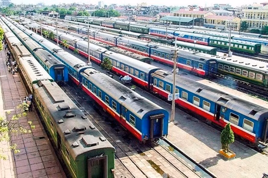 Đường sắt Việt Nam cần phải tiếp cận công nghệ hiện đại. Ảnh ĐSVN