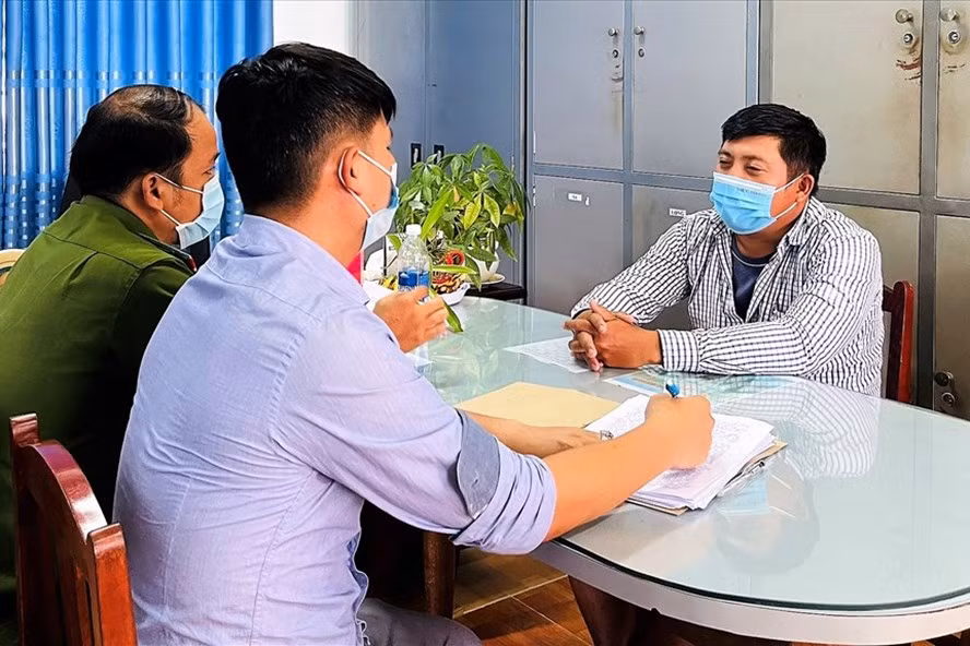 Đối tượng Đinh Văn Còn làm việc tại cơ quan Cảnh sát điều tra.