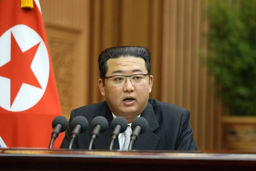 Nhà lãnh đạo Triều Tiên Kim Jong Un.