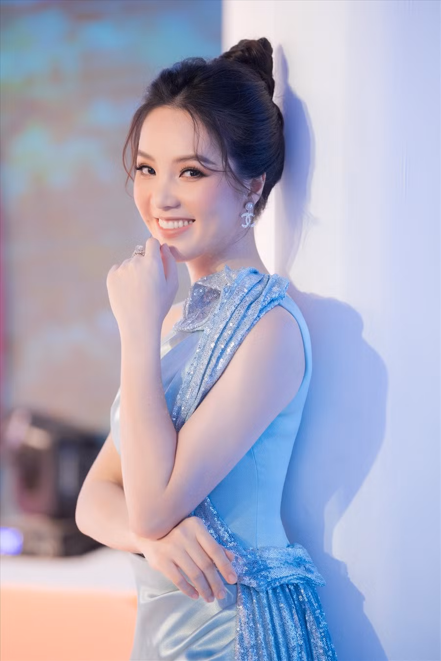 Á hậu Thuỵ Vân luôn trau dồi bản thân từng ngày. Ảnh: NVCC