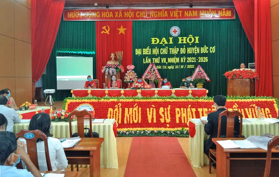 Quang cảnh đại hội. Ảnh: Hồng Ngọc