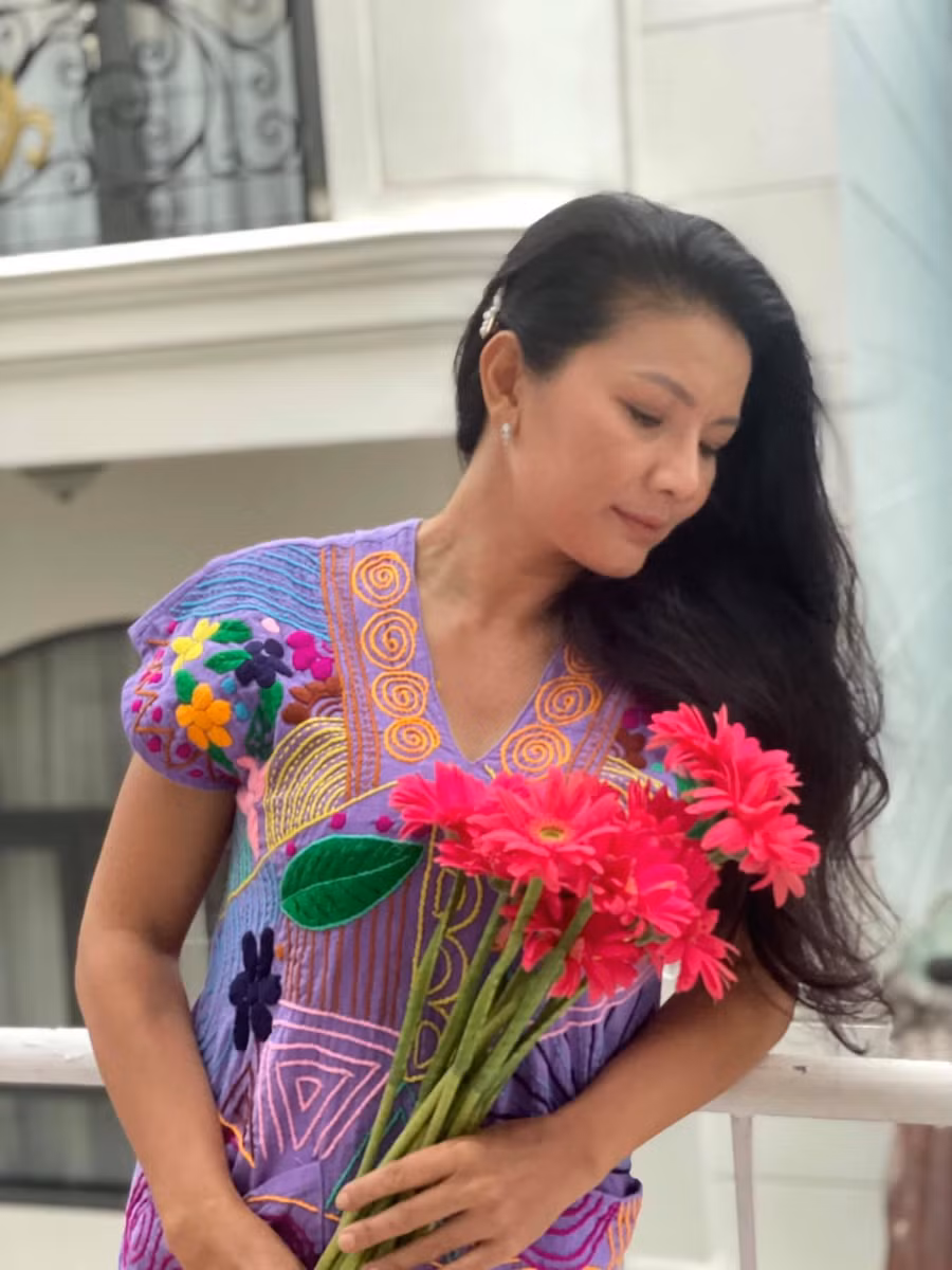 Kiều Trinh cần một khoảng thời gian dài để ổn định tâm lý sau khi trải qua những bất hạnh trong chuyện tình duyên. Ảnh: FBNV