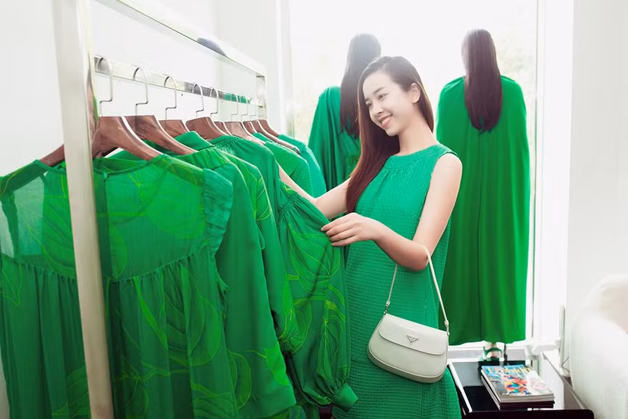 Á hậu Thúy An ít xuất hiện sau khi lập gia đình. Ảnh: BTC