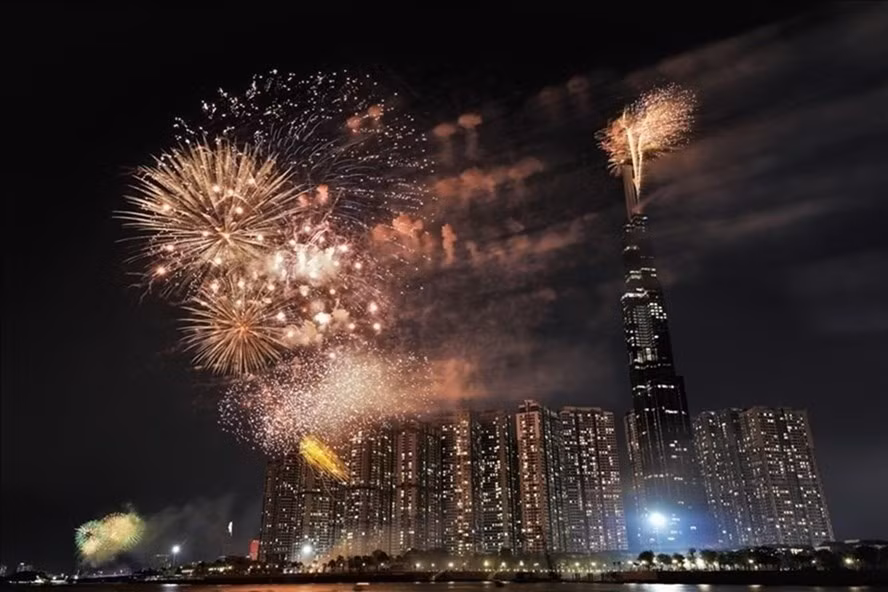 Lời chúc Tết Nhâm Dần 2021 độc đáo. Ảnh: LĐO