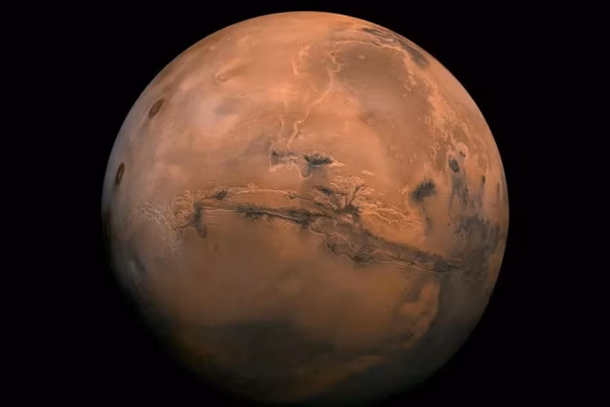 Sao Hỏa là một hành tinh đầy bụi và gió. Ảnh: NASA/JPL-Caltech