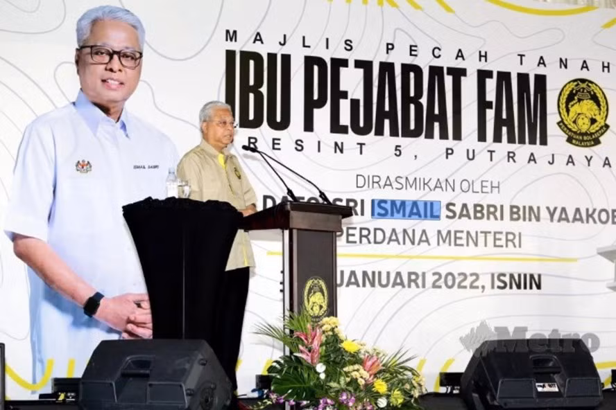 Thủ tướng Malaysia, ông Ismail Sabrin Yaakob mong muốn FAM sẽ học tập mô hình của bóng đá Việt Nam, trong đó có Hoàng Anh Gia Lai. Ảnh: Astro Arena