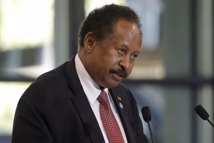 Thủ tướng Sudan Abdalla Hamdok. Ảnh: AP