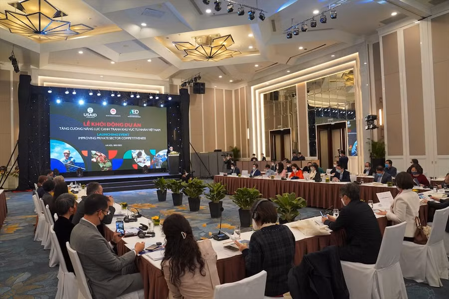 Quang cảnh buổi lễ. Ảnh: USAID
