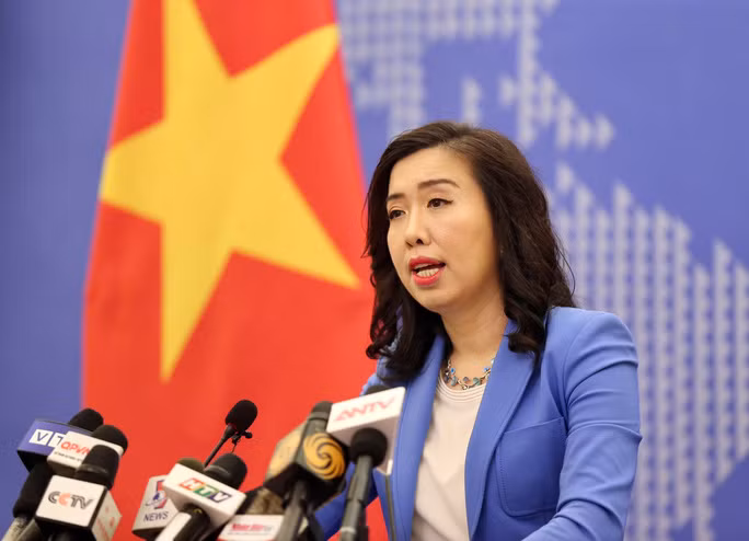  Người phát ngôn Bộ Ngoại giao Lê Thị Thu Hằng: 