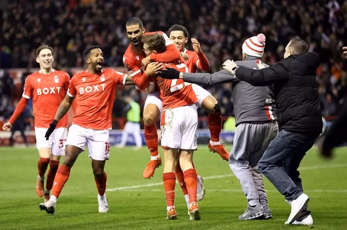 Niềm vui của Nottingham Forrest tái hiện sau 4 năm
