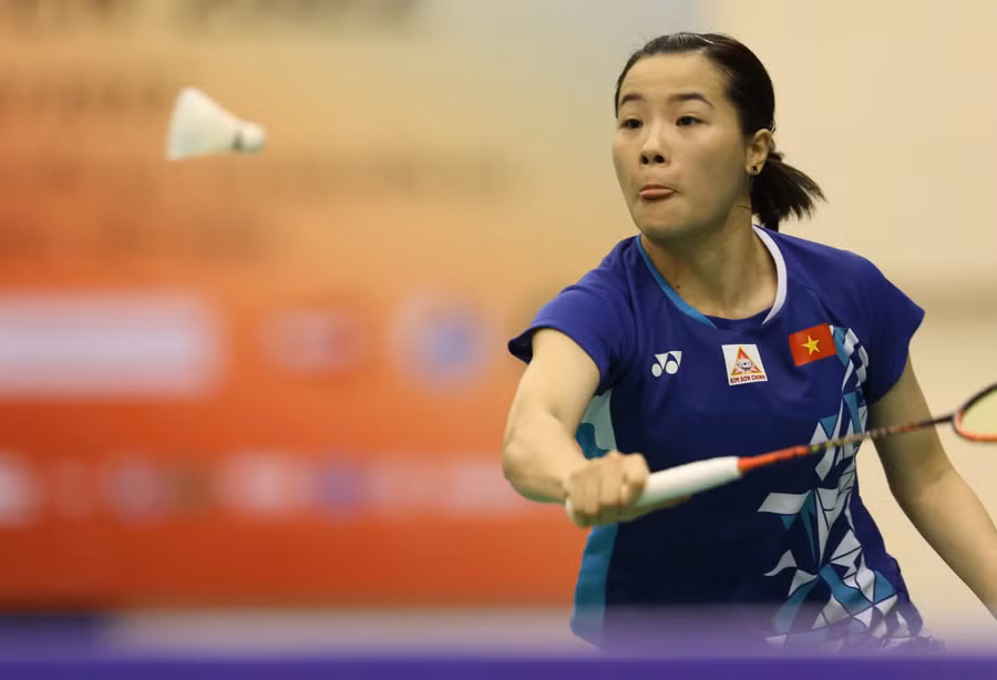 Nguyễn Thùy Linh dễ dàng vào vòng 2 đơn nữ giải cầu lông quốc tế tại Úc. Ảnh: Độc Lập