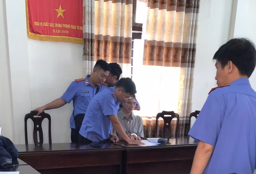 CQĐT Viện KSND tối cao khởi tố, bắt giam Nguyễn Ngọc Thiện. Ảnh: L.V CQĐT Viện KSND tối cao khởi tố, bắt giam Nguyễn Ngọc Thiện. Ảnh: L.V