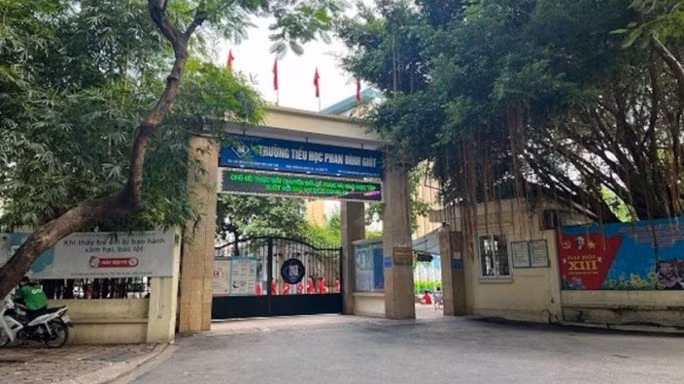 Ngôi trường nơi xảy ra vụ việc. Ngôi trường nơi xảy ra vụ việc