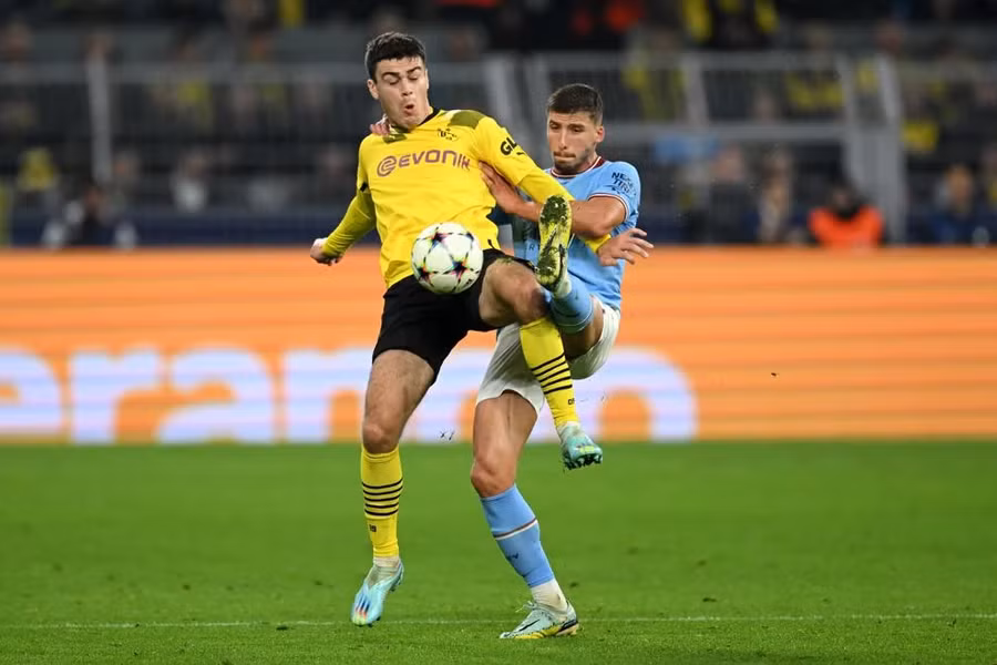 Dortmund cầm hòa Man City, cùng nhau vào vòng 1/8 Champions League. Ảnh: UEFA