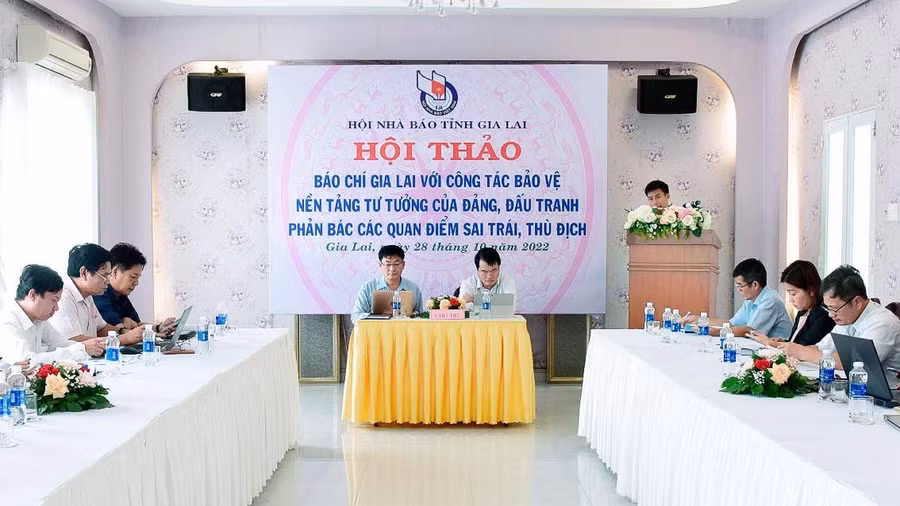 Quang cảnh hội thảo. Ảnh: Đức Thụy