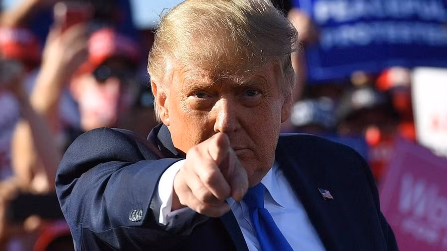 Cựu tổng thống Mỹ Donald Trump chuẩn bị lên đường cho chiến dịch vận động cuối cùng của mùa này. Ảnh: AFP/Getty