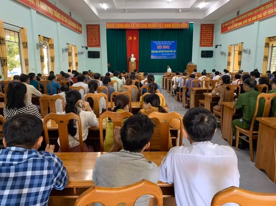 Quang cảnh hội nghị. Ảnh: CTV