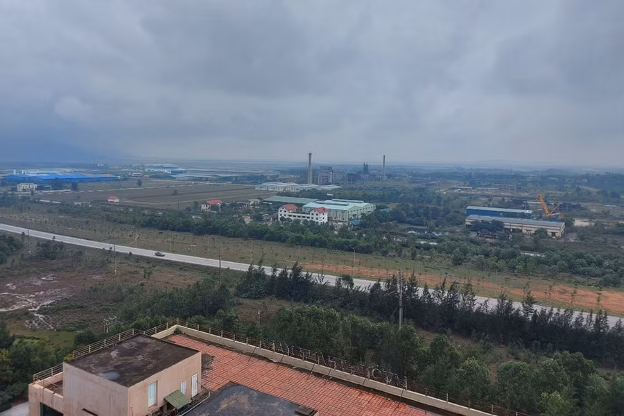 Một góc Khu Kinh tế Vũng Áng. Ảnh: Trần Tuấn.