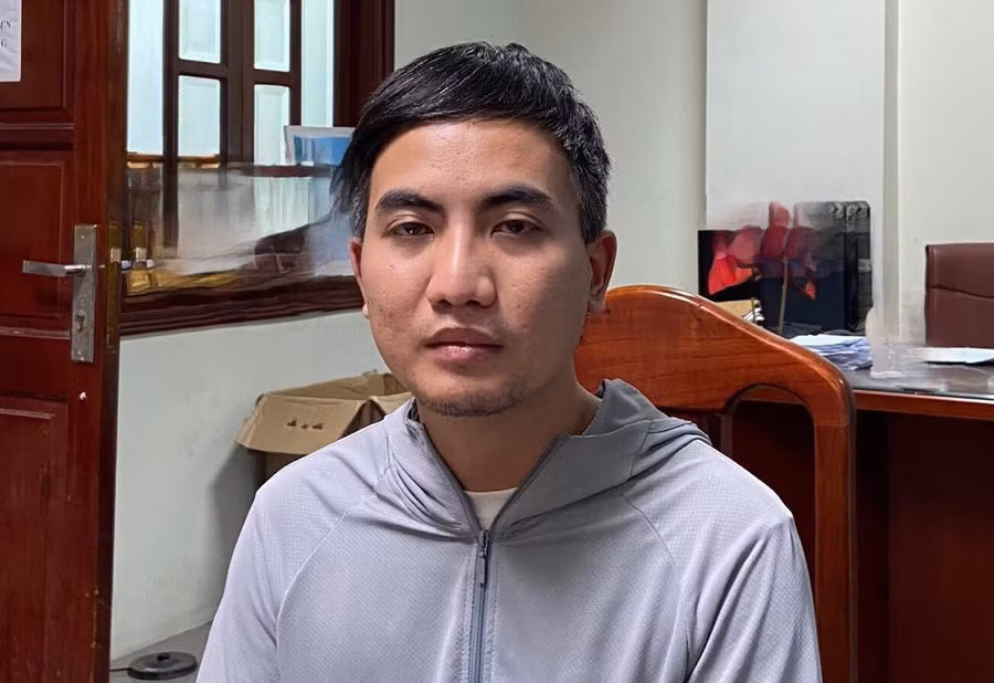 Nguyễn Đức Phiến đang bị điều tra về hành vi lừa đảo chiếm đoạt tài sản. Ảnh: CAT Bắc Giang