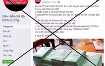 Bảo hiểm xã hội Bình Dương bị mạo danh