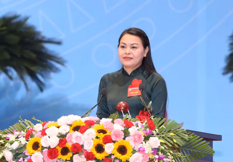 Bà Nguyễn Thị Thu Hà, tân Bí thư Tỉnh ủy Ninh Bình (ảnh VGP).