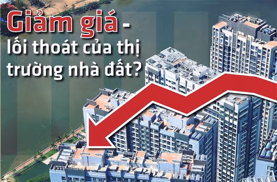 Giảm giá - lối thoát của thị trường nhà đất?