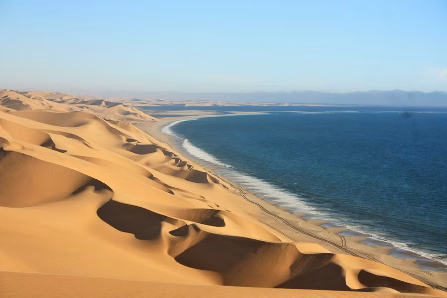 Sa mạc Namib ở châu Phi - Ảnh: GETTY IMAGES