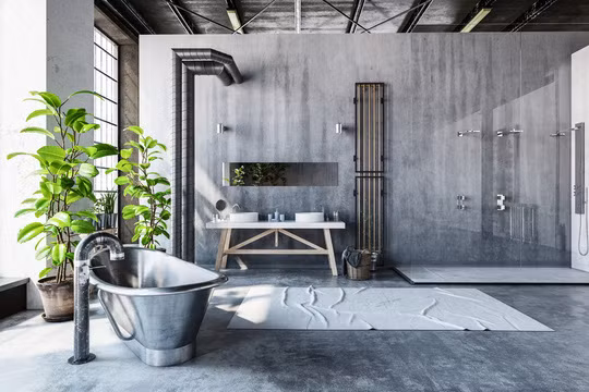 Cuối cùng, hãy xem xét đến tính thẩm mỹ của phòng tắm.