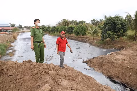 Hình ảnh tại hiện trường.